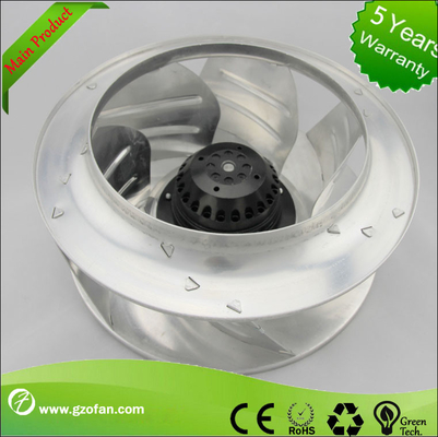 Sheet Aluminium Industrial EC Motor Fan , Exhaust Ventilation Fan