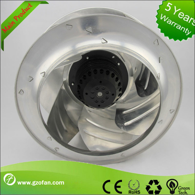 Sheet Aluminium Industrial EC Motor Fan , Exhaust Ventilation Fan