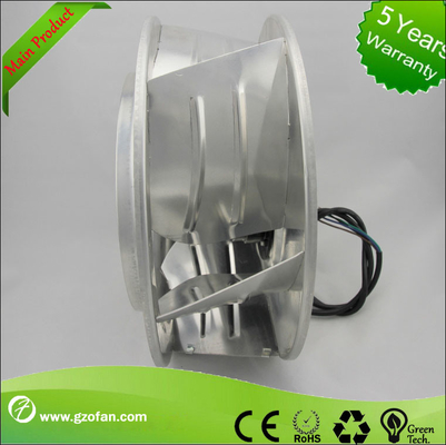 Sheet Aluminium Industrial EC Motor Fan , Exhaust Ventilation Fan