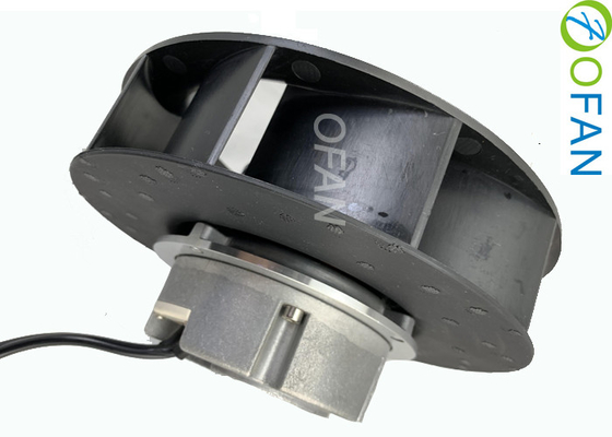EC Single Inlet Centrifugal Fan External Rotor Motor Fan 225mm Impeller