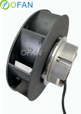 EC Single Inlet Centrifugal Fan External Rotor Motor Fan 225mm Impeller