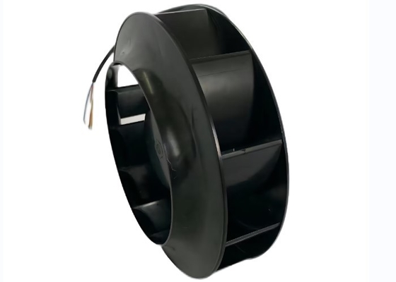48v Backward Curved Centrifugal Fans Blower With Galvanised Sheet Steel Meterial 175mm