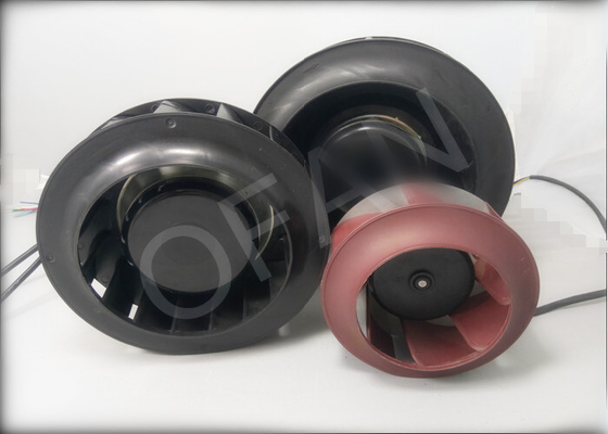EC Backward Curved Centrifugal Fan With  Exhaust Ventilation Fan PA66