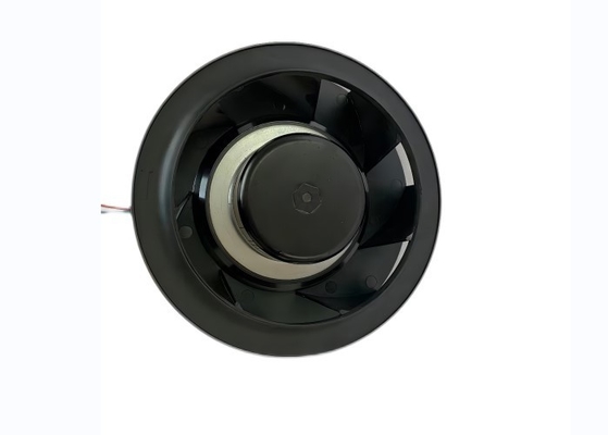 175mm EC Backward Curved Centrifugal Fan With Support Bracket Panel